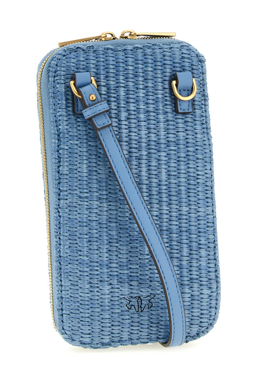 Raffia smartphone holder BLUE