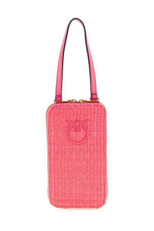 Raffia smartphone holder Fuchsia