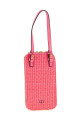 Raffia smartphone holder Fuchsia
