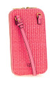 Raffia smartphone holder Fuchsia