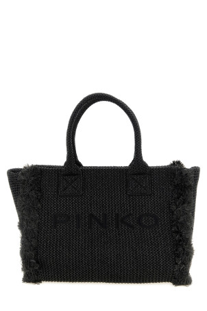 'Beach' large shopping bag Black