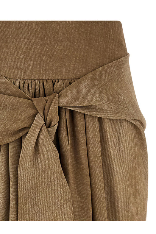 Marocain skirt Beige