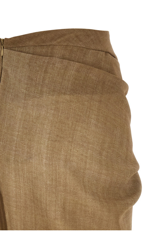 Marocain skirt Beige