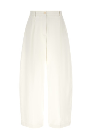 Cotton trousers White