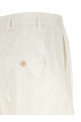 Cotton trousers White