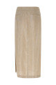 Юбка из ламе-ниток, бежевая E0521200598942