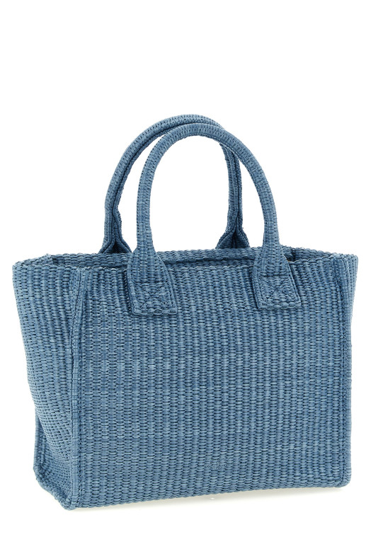 'Beach' mini shopping bag BLUE