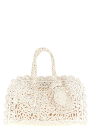 'Le Petit Turismo Crochet' handbag White