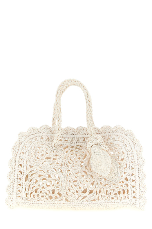 'Le Petit Turismo Crochet' handbag White