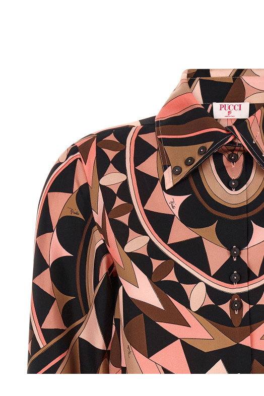 Рубашка «Manuba», розового цвета 6HRJ166H771039