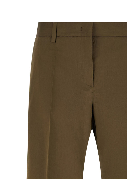 Брюки «хиппи» зеленого цвета CC828CO030625