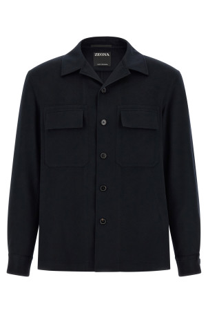 'Alba' overshirt Blue