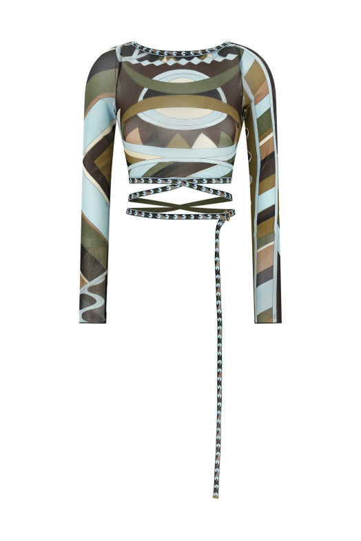 Топ «Vivara» зеленого цвета 6HJM306H849016