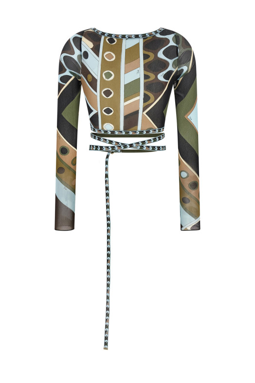 Топ «Vivara» зеленого цвета 6HJM306H849016