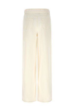 Wide leg jeans White