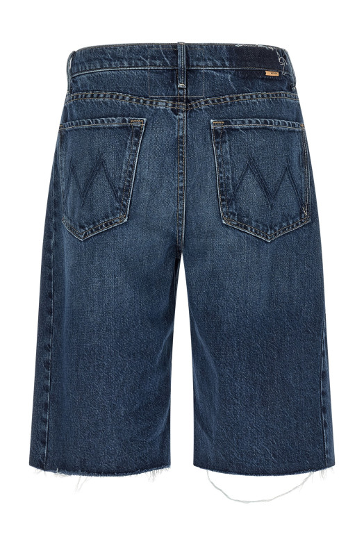 'The Half-Pipe Bermuda Fray' bermuda shorts Blue