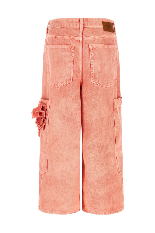 Cropped jeans Pink