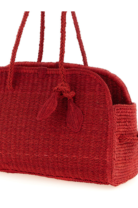 'Le Turismo Raphia' shoulder bag Red