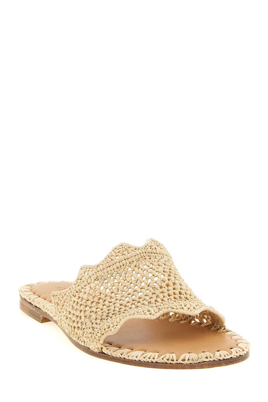 'Lucia' slides Beige