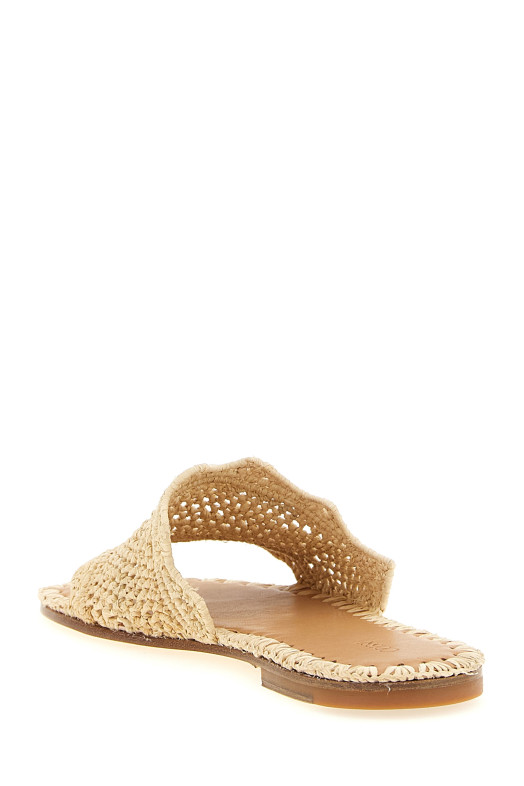 'Lucia' slides Beige