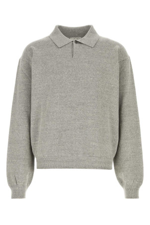 Grey cotton polo shirt THE ROW (1257Y978)