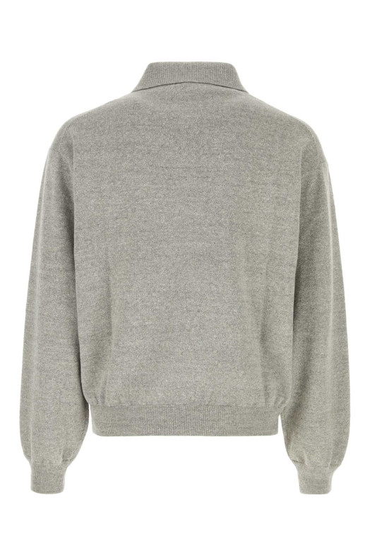 Grey cotton polo shirt THE ROW (1257Y978)