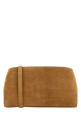 Camel suede mini Hug crossbody bag Beige SALVATORE FERRAGAMO (218964792846)