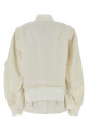Ivory nylon bomber jacket Blue SACAI (2608449)