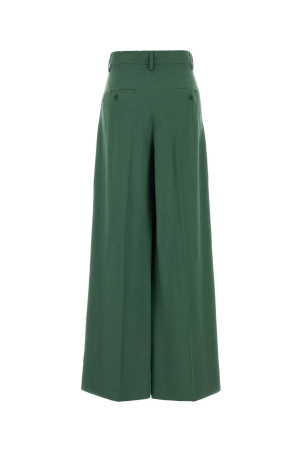 Штани Veliero зеленого кольору з широкими штанинами, сині, WEEKEND (2615131092600) WEEKEND MAX MARA