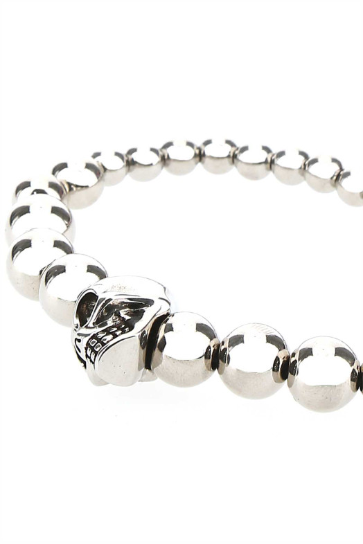 Silver metal bracelet ALEXANDER MCQUEEN (554504J160Y)