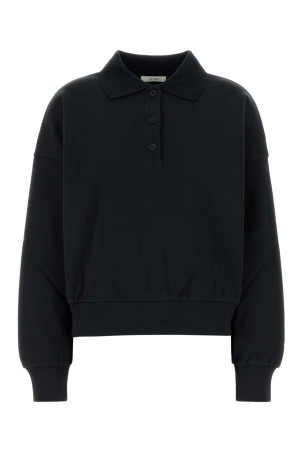 Бавовняна сорочка-поло Corzas від THE ROW темно-синього кольору (5748SK290)