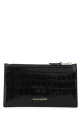 Black leather pouch ALEXANDER MCQUEEN (6320361JMFG)