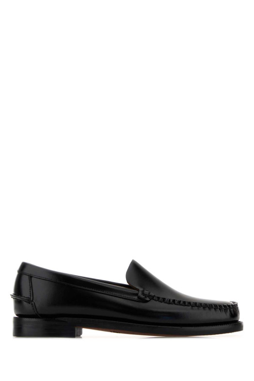 Black leather Frank loafers SEBAGO (70015A0)