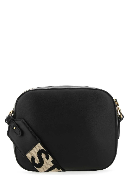 Black alter mat mini Stella Logo crossbody bag Black STELLA McCARTNEY (700266W8542)