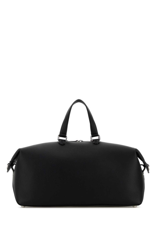 Black leather Fendi Lui 45 travel bag Black FENDI (7VA686ASIH)