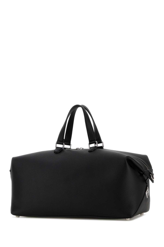 Black leather Fendi Lui 45 travel bag Black FENDI (7VA686ASIH)
