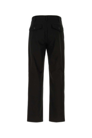 Black cotton pant Black BURBERRY (8123510)