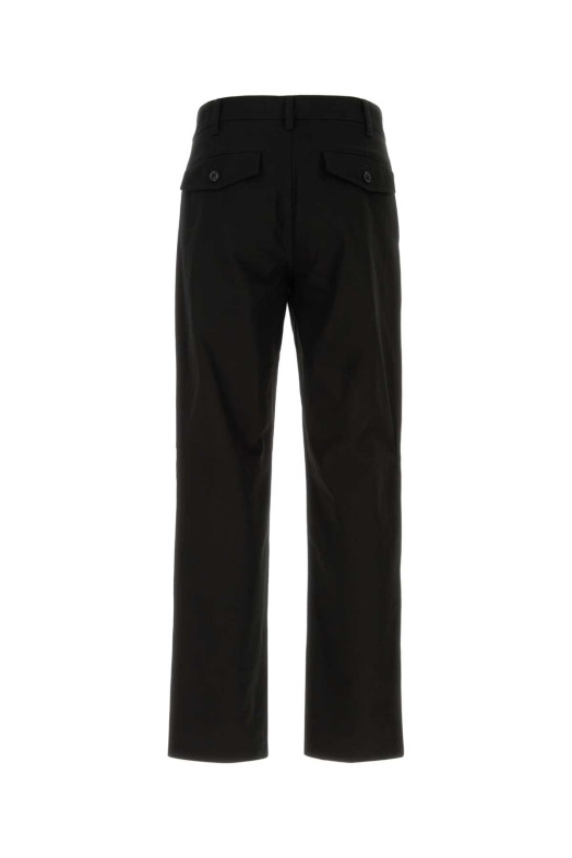Black cotton pant Black BURBERRY (8123510)