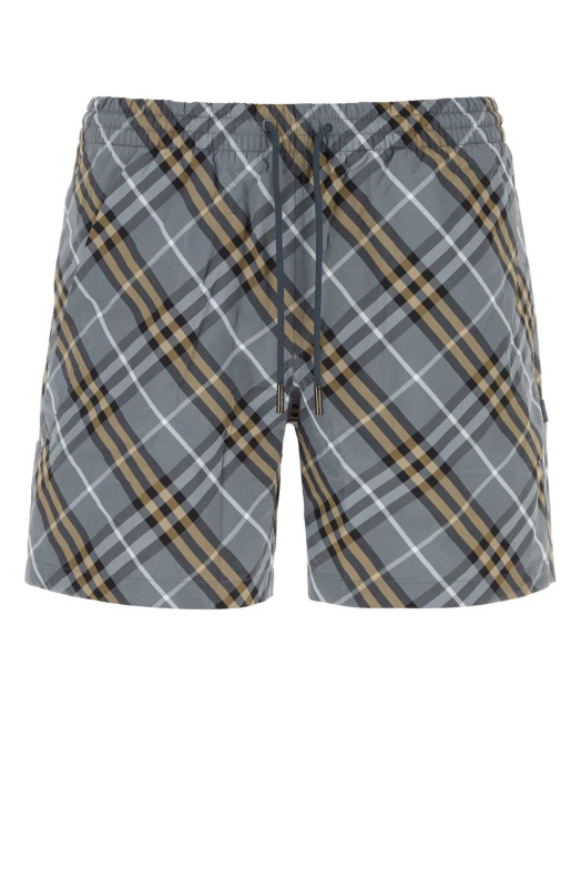 Printed nylon swimming shorts BURBERRY (8129614)
