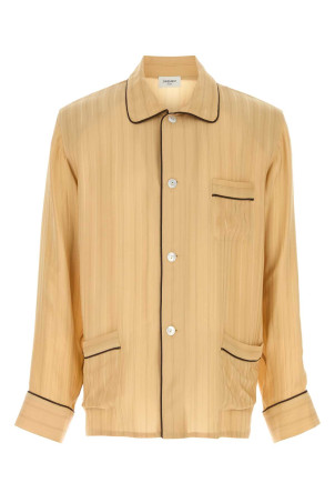 Embroidered crepe shirt SAINT LAURENT (865775Y7J39)