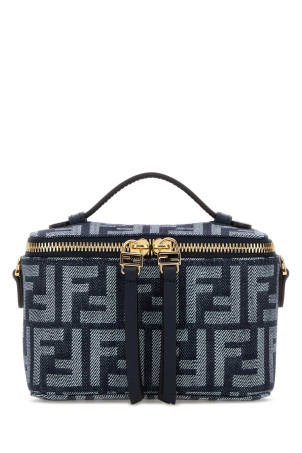 Вишита джинсова сумочка Fendi Vanity від FENDI (8BS108AWVA)