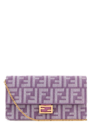 Embroidered denim wallet FENDI (8M0498AUT4)