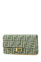 Embroidered denim wallet FENDI (8M0498AUT4)