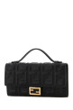 Black leather Baguette wallet Black FENDI (8M0565AAJD)