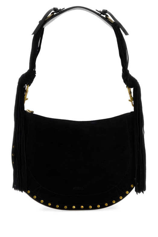 Black suede Oskan shoulder bag ISABEL MARANT (BF0066FGD2C17M)