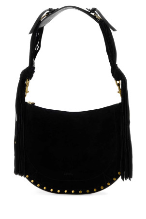 Black suede Oskan shoulder bag ISABEL MARANT (BF0066FGD2C17M)