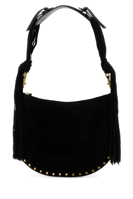 Black suede Oskan shoulder bag ISABEL MARANT (BF0066FGD2C17M)