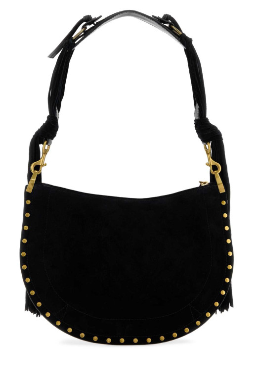 Black suede Oskan shoulder bag ISABEL MARANT (BF0066FGD2C17M)