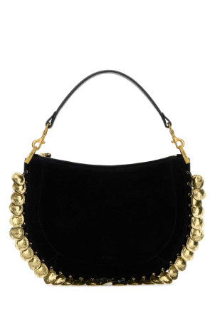 Black suede Oskan shoulder bag ISABEL MARANT (BF0066FHD2C16M)