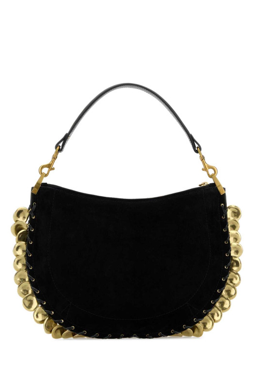 Black suede Oskan shoulder bag ISABEL MARANT (BF0066FHD2C16M)
